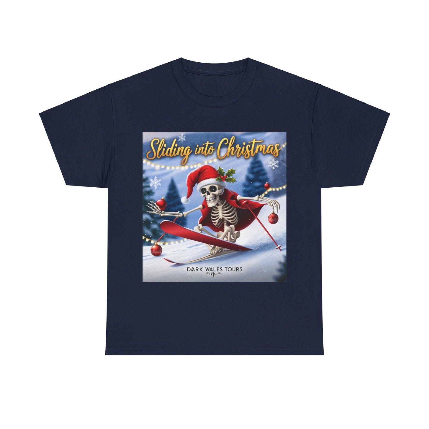 Sliding into Christmas Unisex T-Shirt