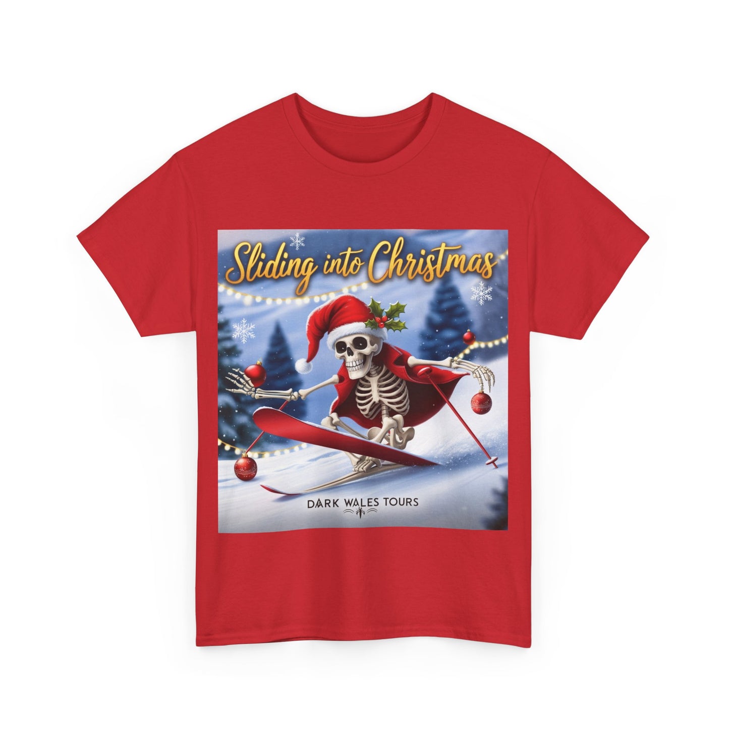 Sliding into Christmas Unisex T-Shirt