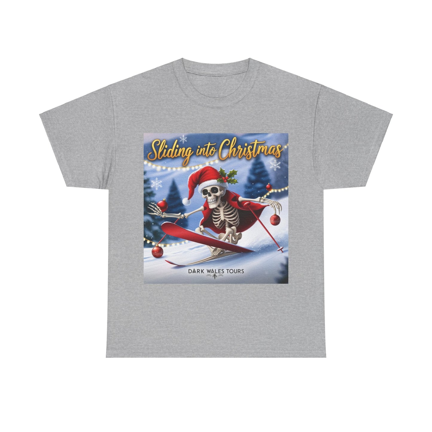 Sliding into Christmas Unisex T-Shirt