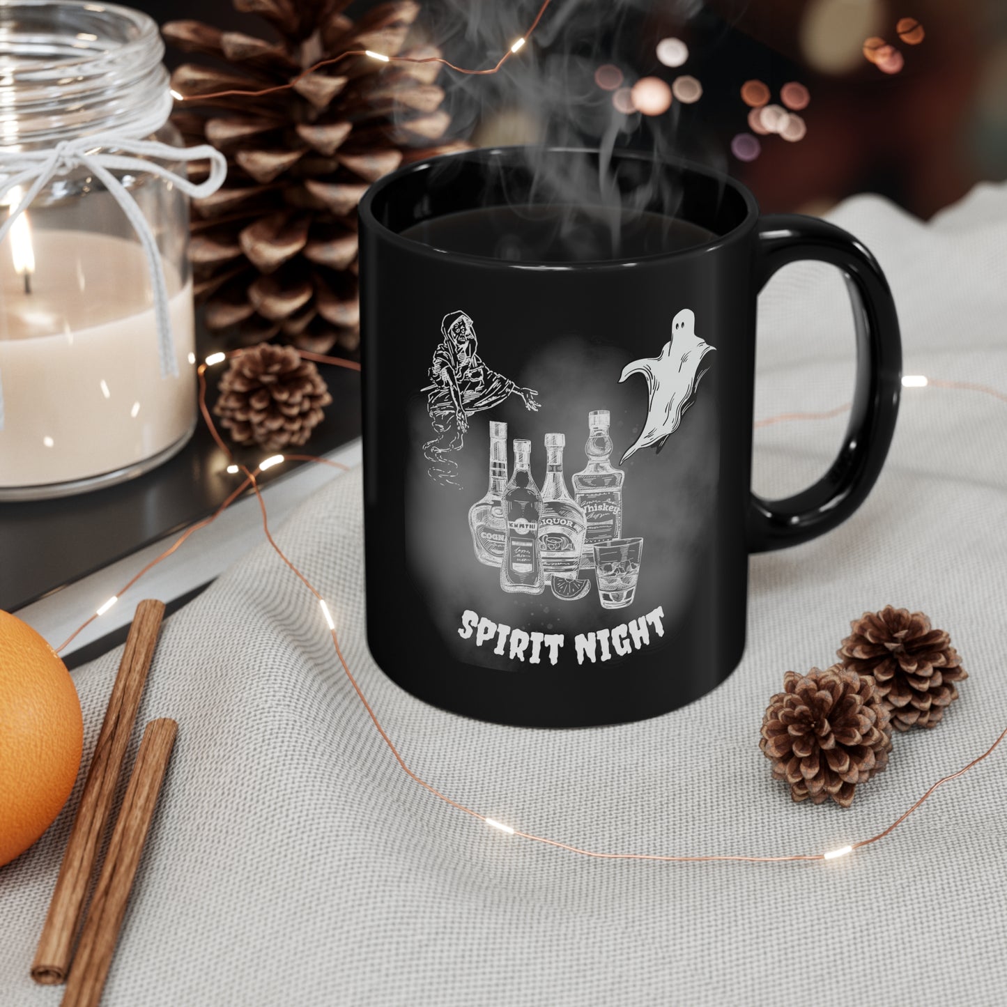 Spirit Night 11oz Black Mug