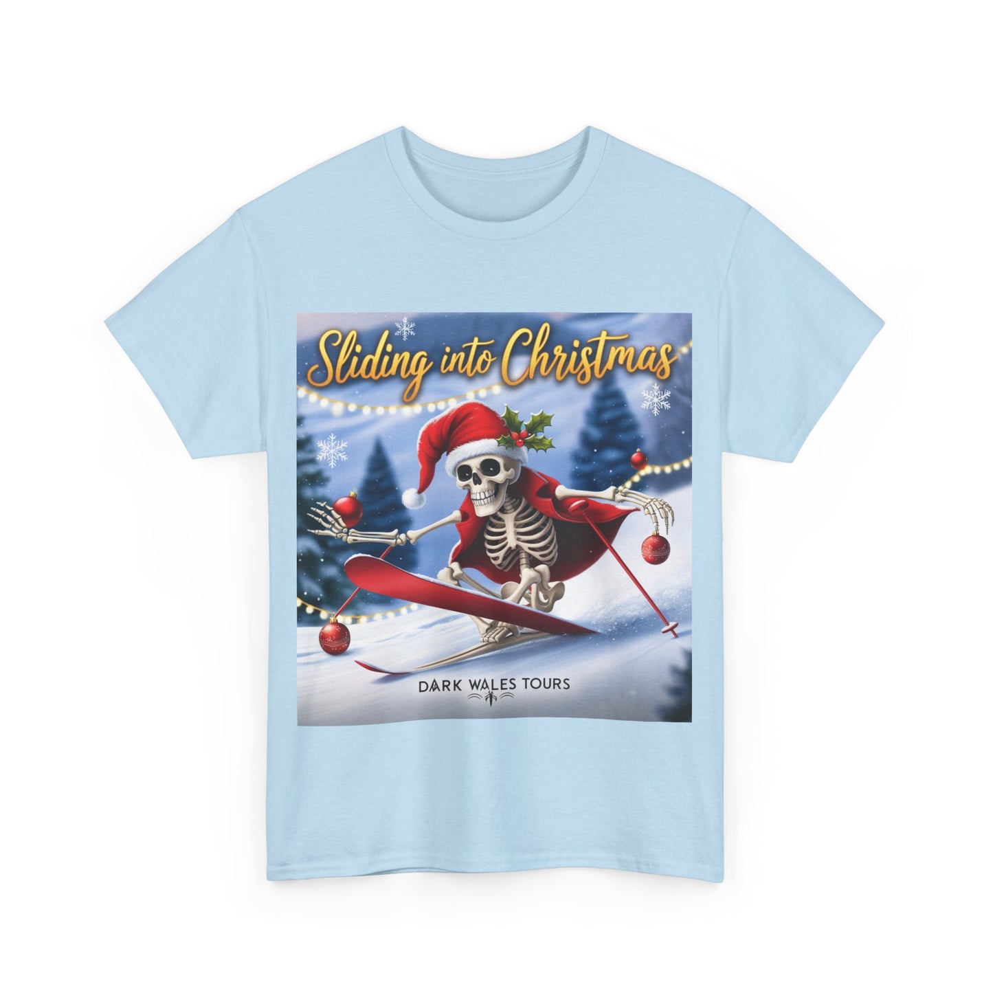 Sliding into Christmas Unisex T-Shirt