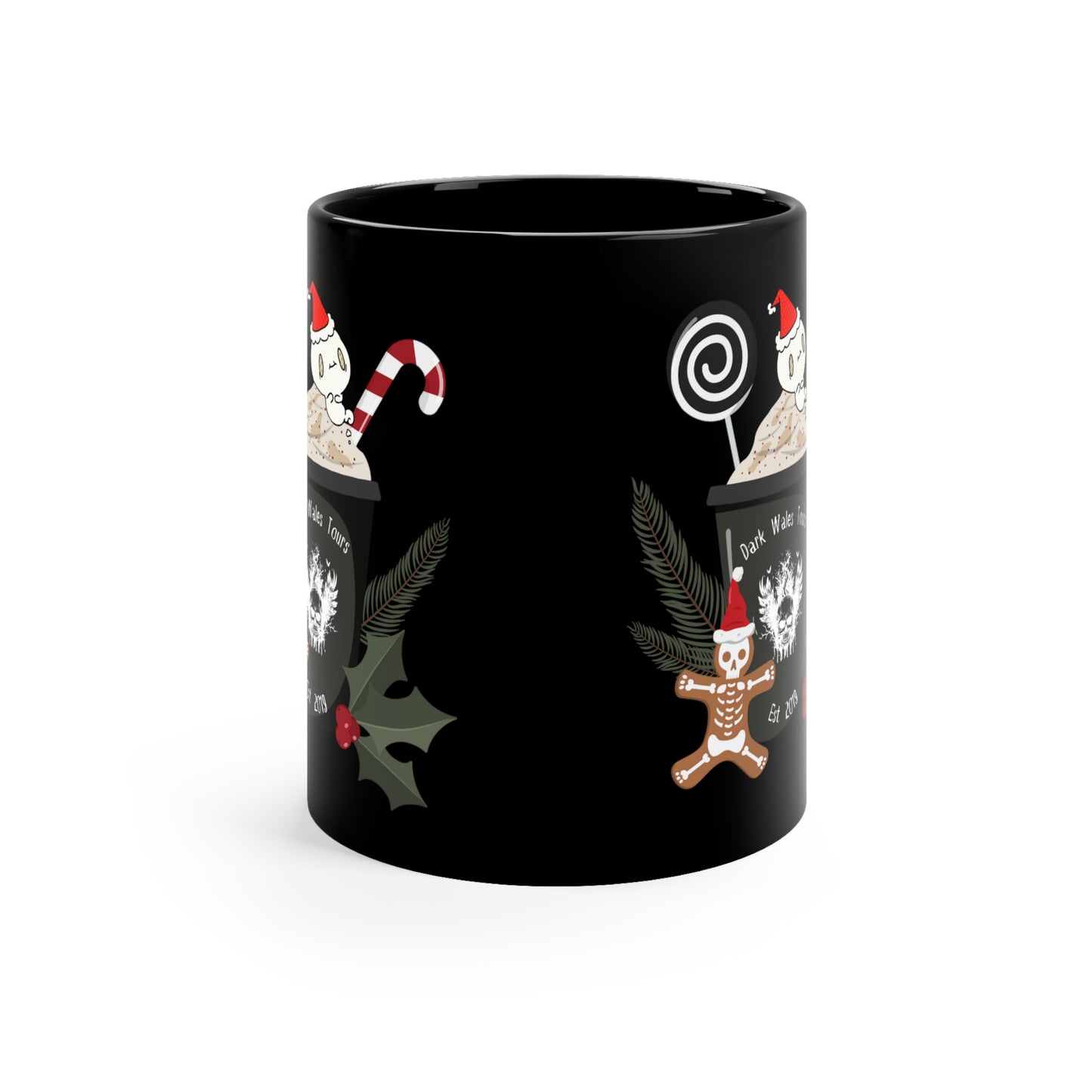 Dark Wales Christmas Mug