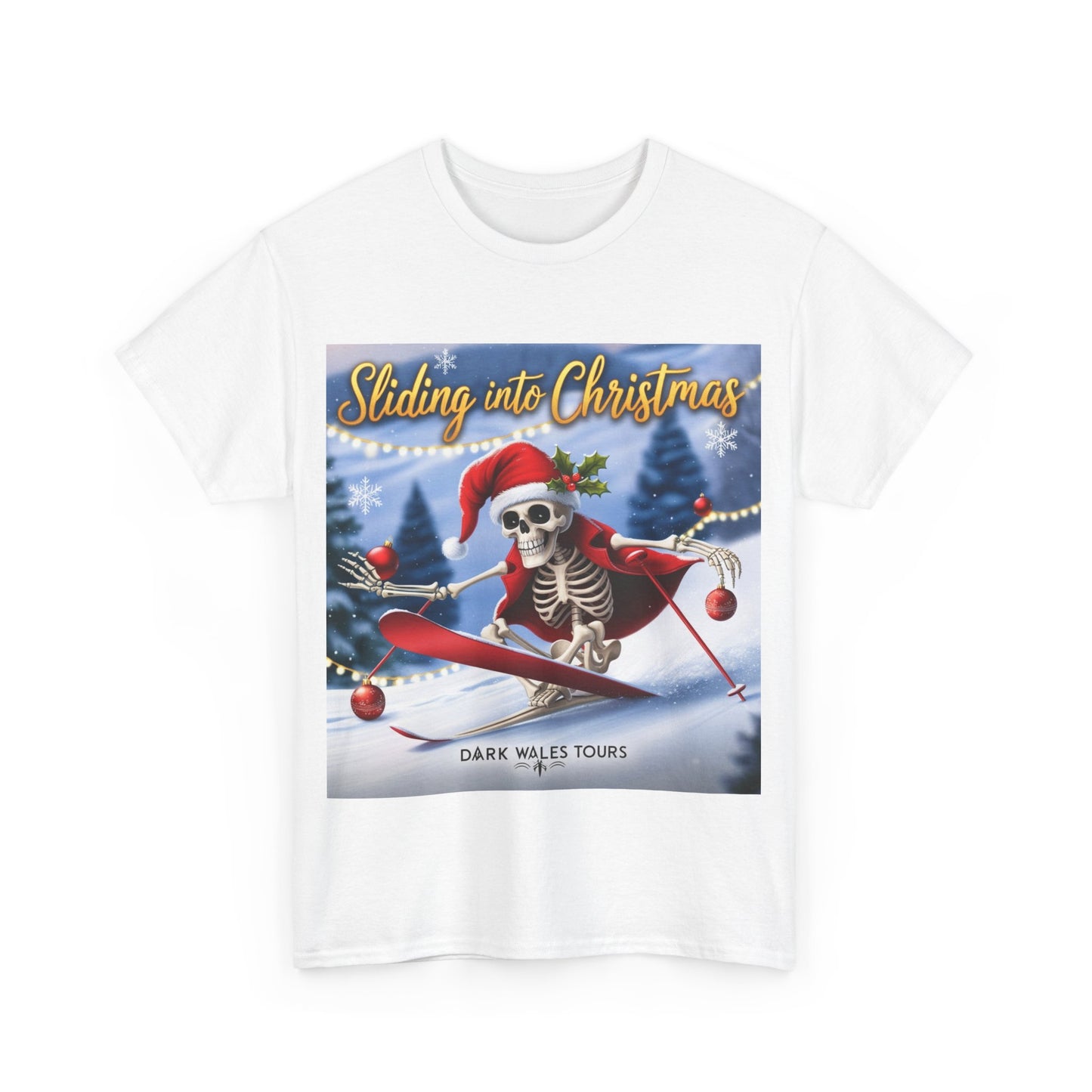 Sliding into Christmas Unisex T-Shirt